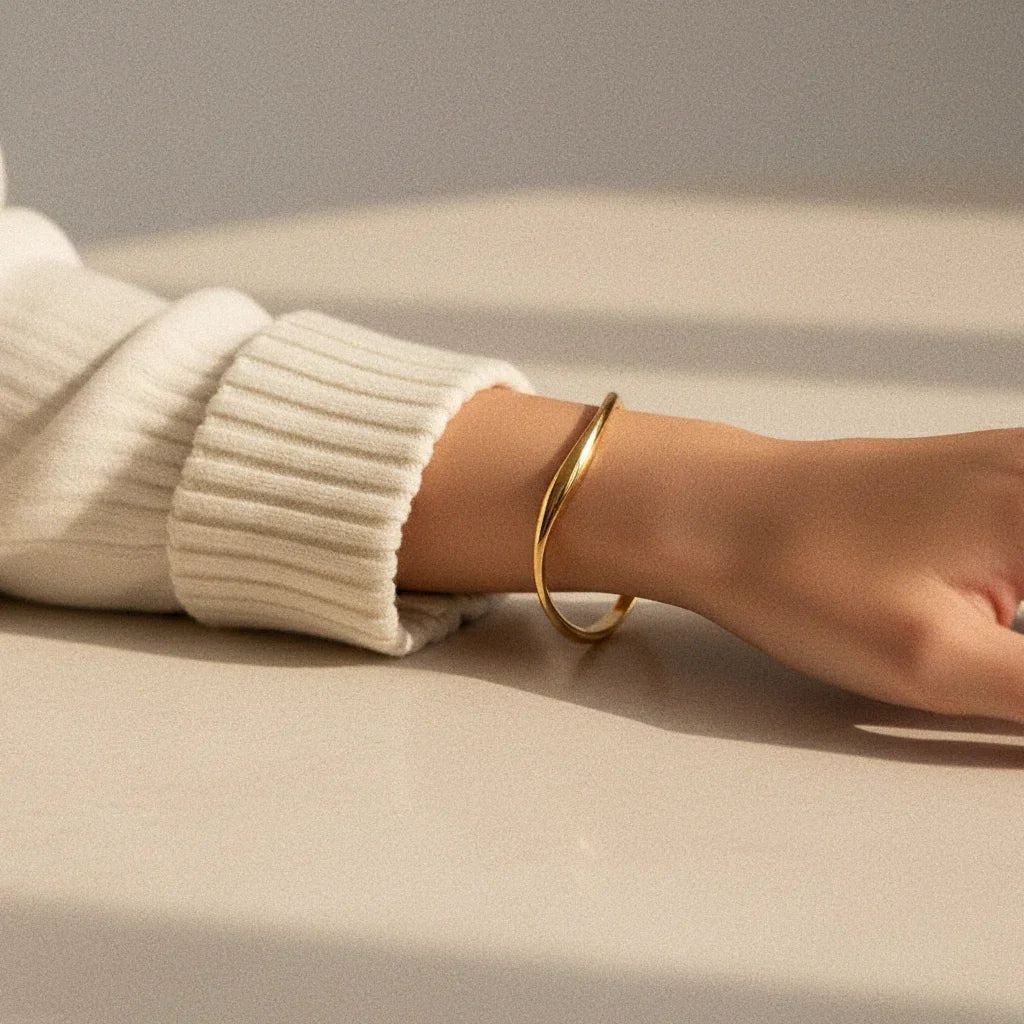 Złota bransoletka Tiffany