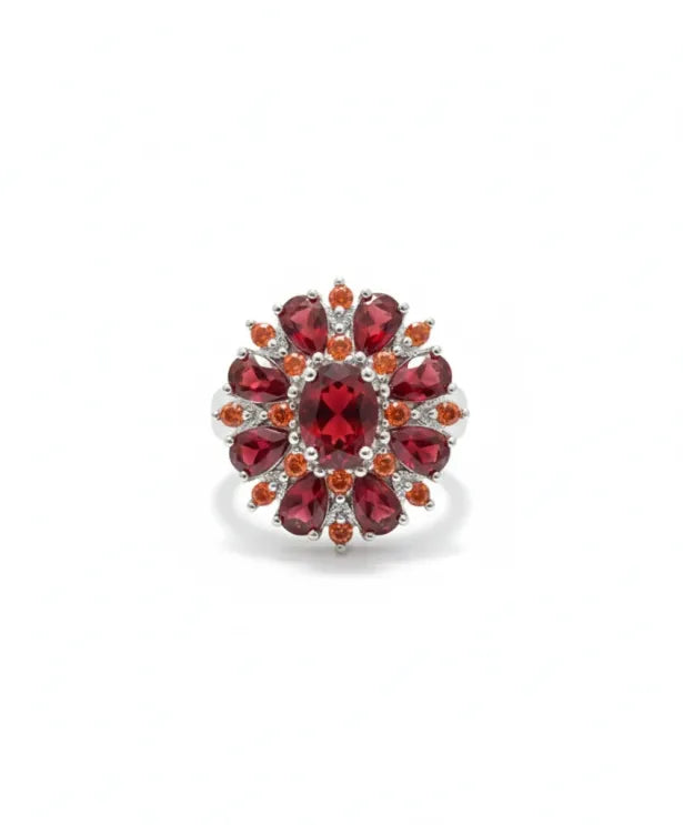 Pierścionek Scarlet Petal | Złoty