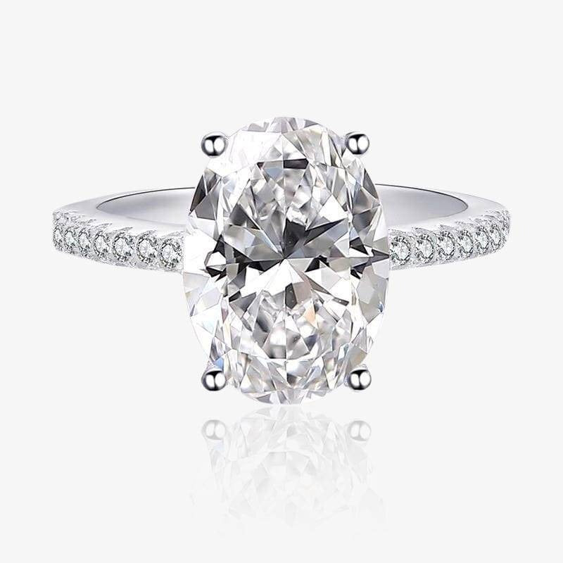 Ivyial oval cut žiedas