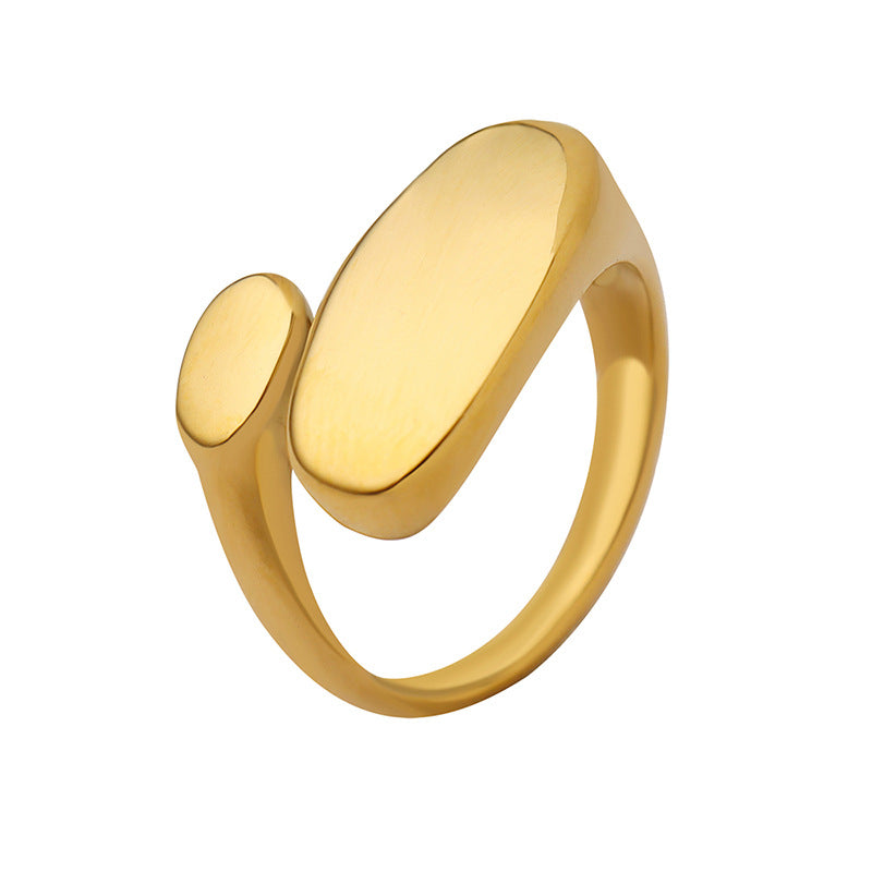 Odyssey minimalistinis auksinis žiedas
