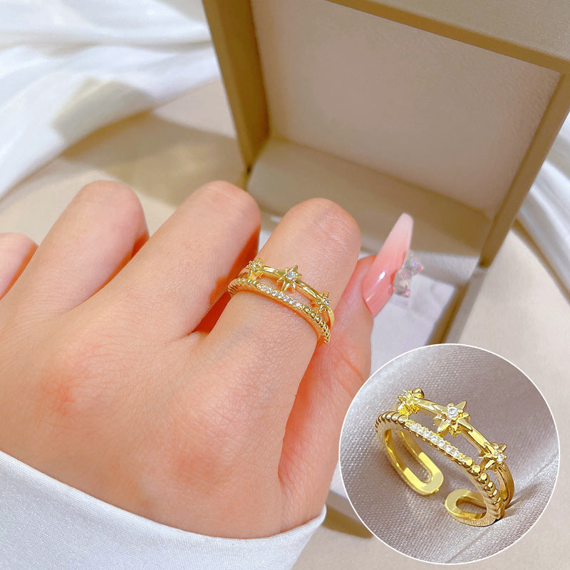 Zephyr auksinis žiedas