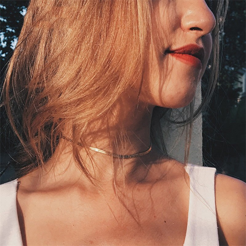 Łańcuszek herringbone „Stella“