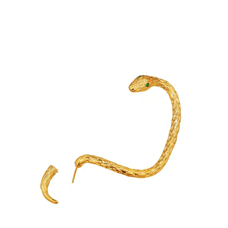 Kolczyki-earcuff Slytherin