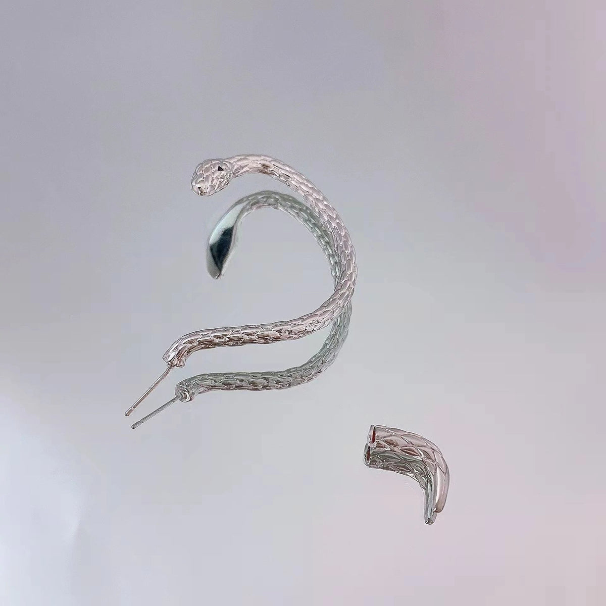 Kolczyki-earcuff Slytherin