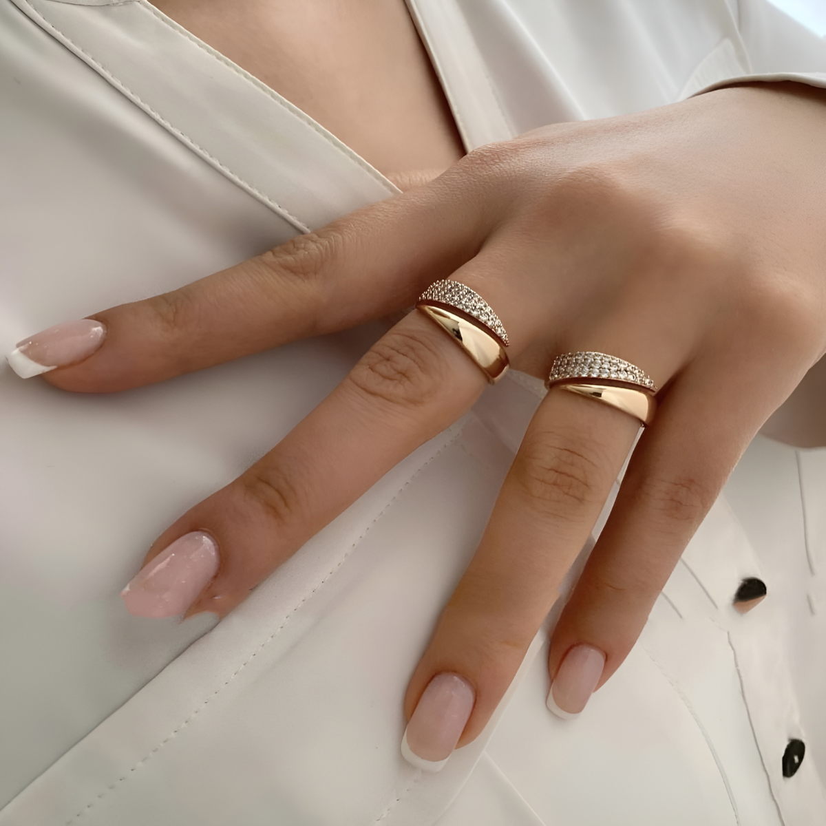Julie | Elegancki pierścionek „Ogród”