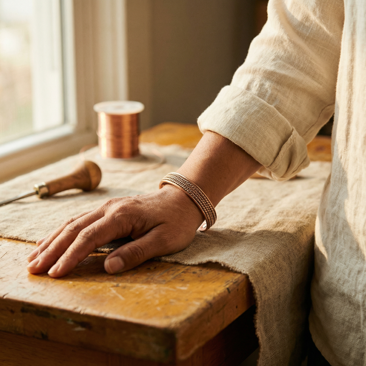 Forge – Miedziana bransoletka