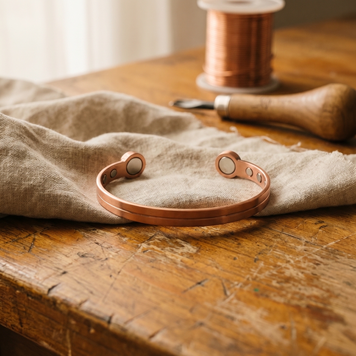 Wick – Miedziana bransoletka