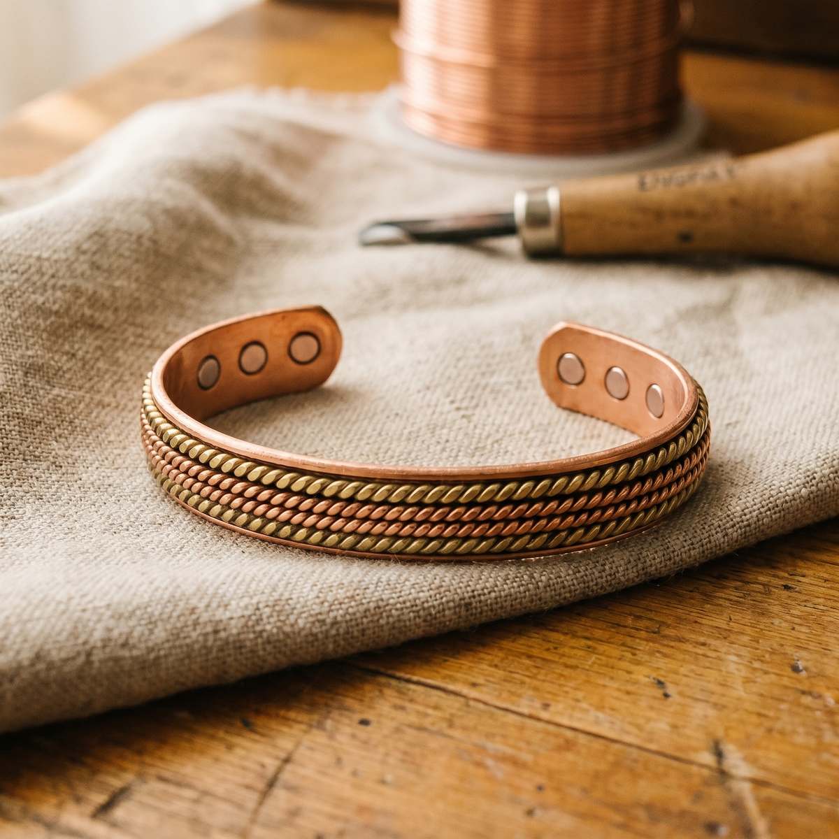 Forge – Miedziana bransoletka