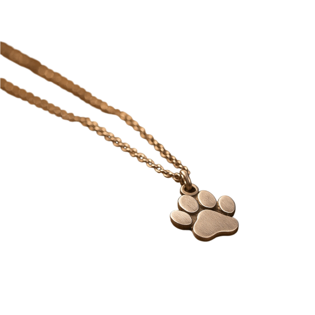 Minimalistyczny łańcuszek Łapka