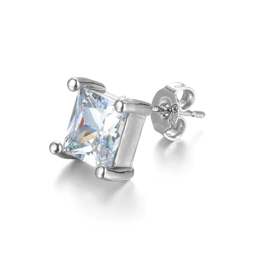 Kolczyki Penelope princess cut